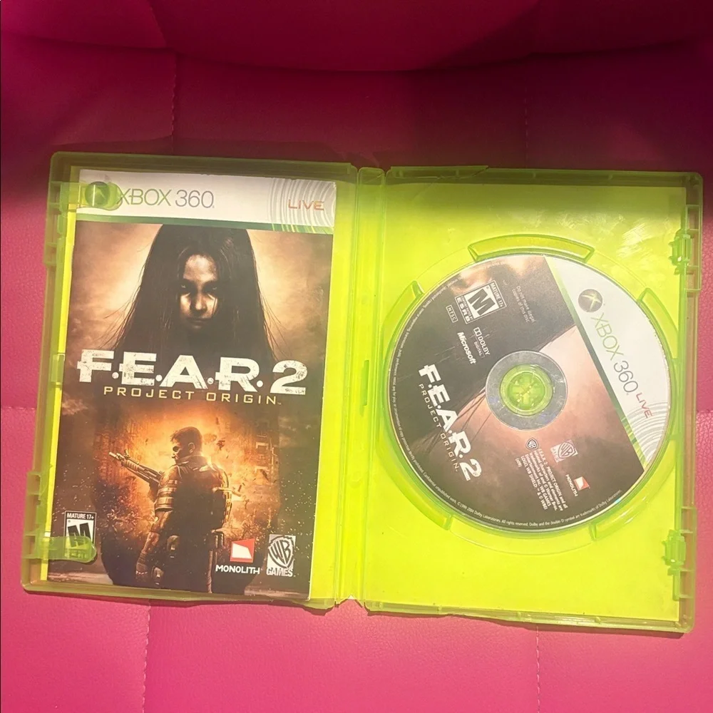 Fear 2: Project Origin XBOX 360 Complete CIB Tested